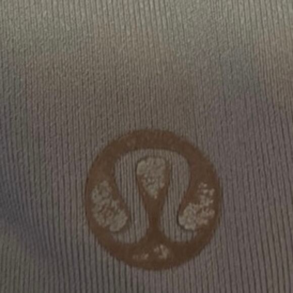 Lululemon Gray Mesh Pocket Yoga Workout Running Athletic Leggings Pants Size 2 - Picture 4 of 5